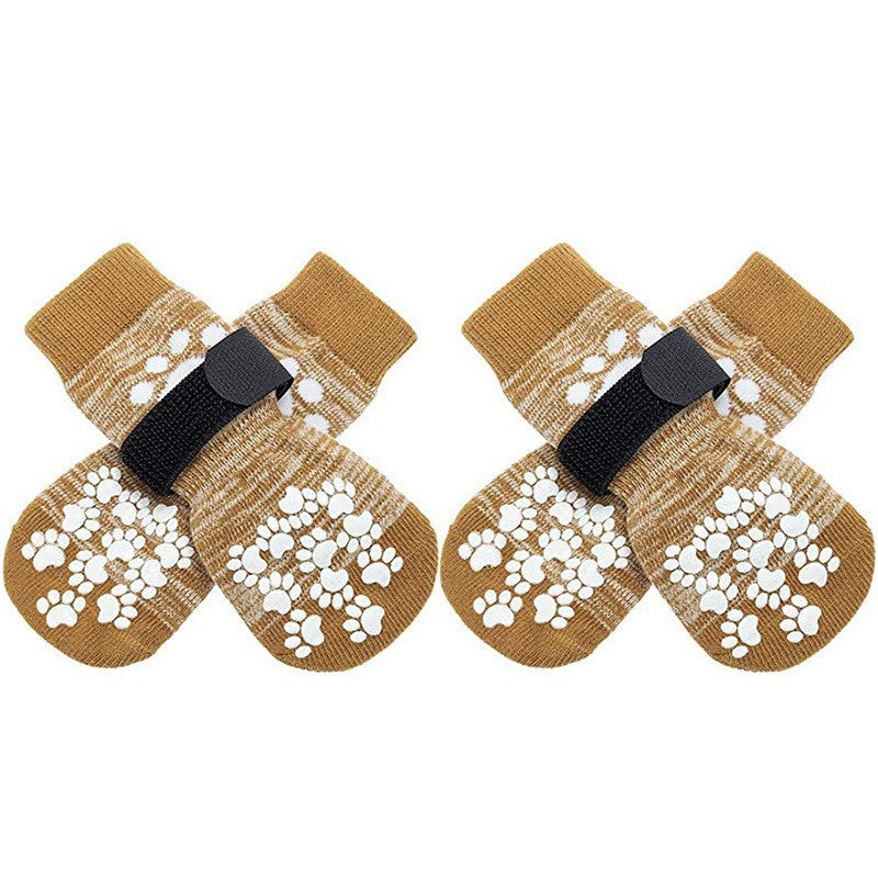 Anti-Slip Grip Socks (Set of 4)