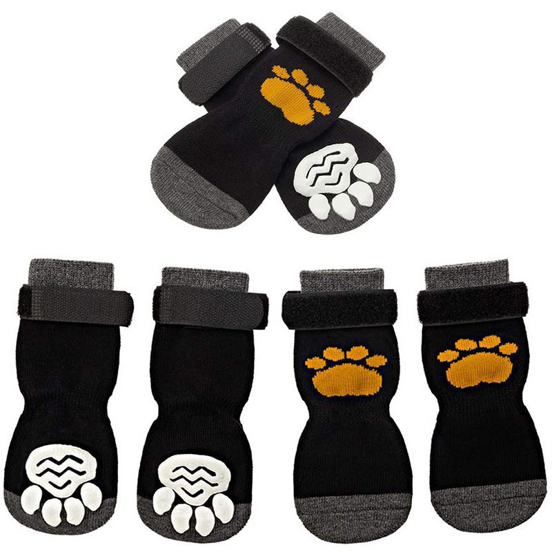 Anti-Slip Grip Socks (Set of 4)