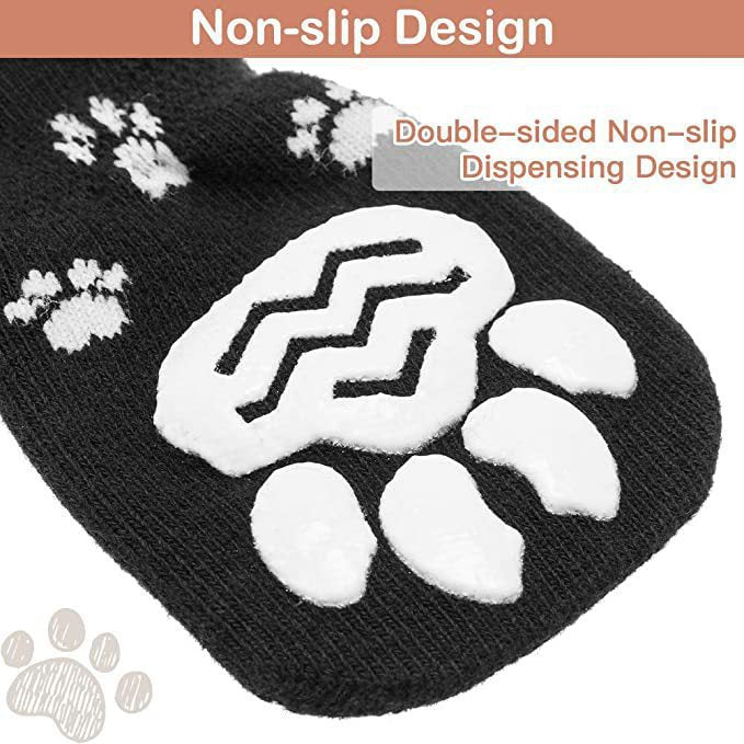 Anti-Slip Grip Socks (Set of 4)